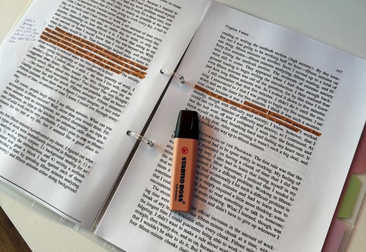 Kokuyo Binder for impactful articles